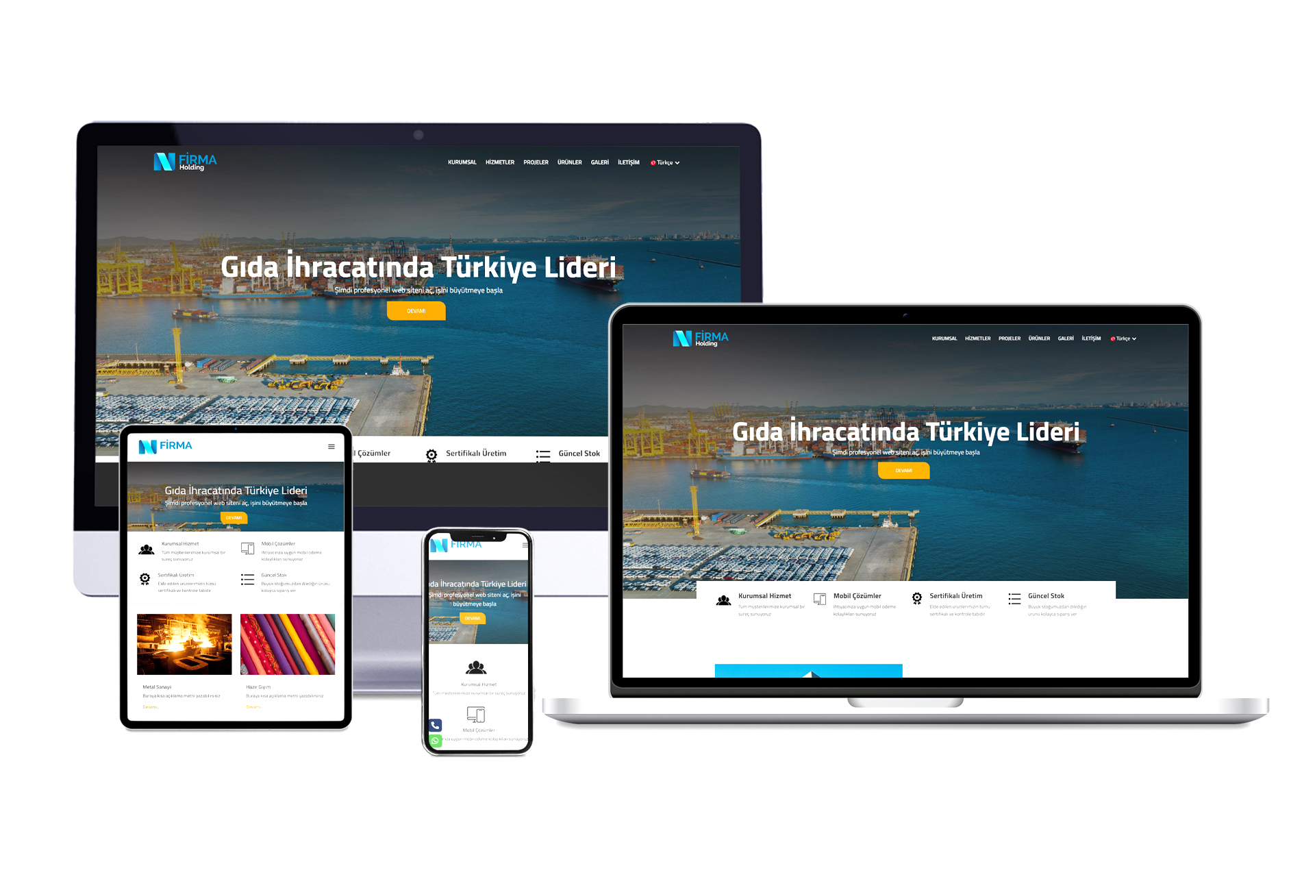 Kurumsal Web Sitesi - Ocean