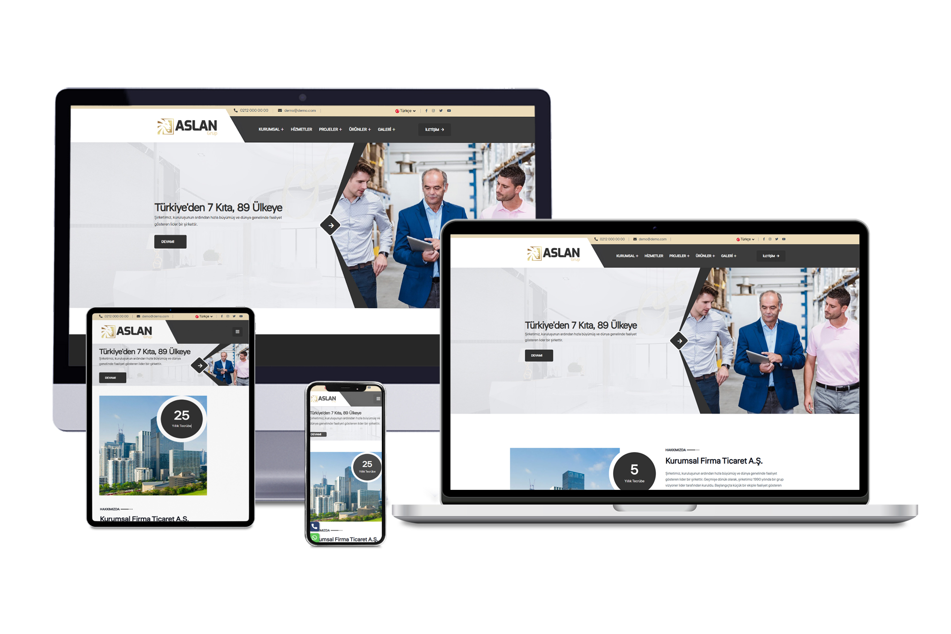 Kurumsal Web Sitesi - Liony