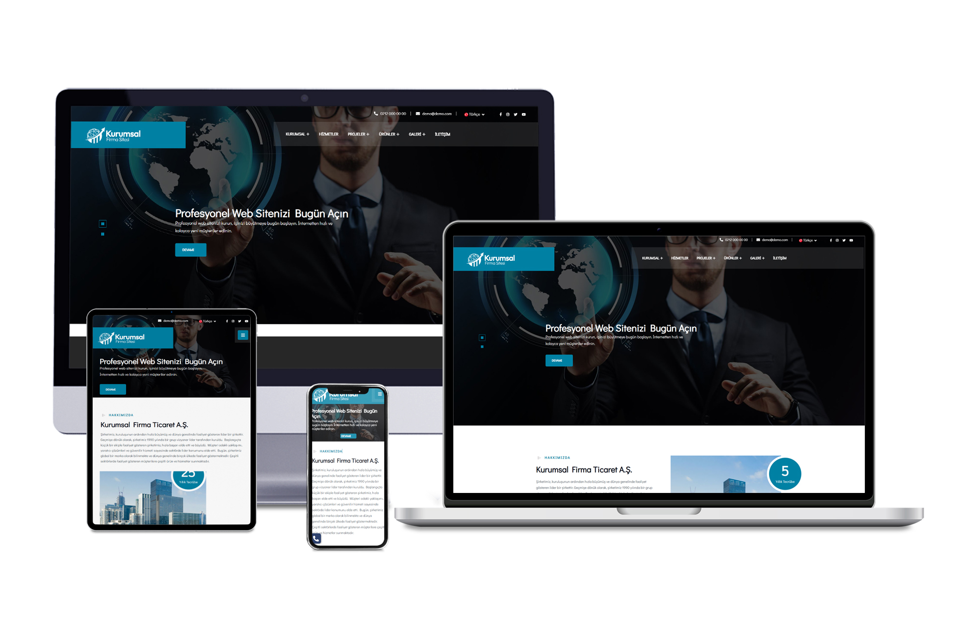 Kurumsal Web Sitesi - Glocorp