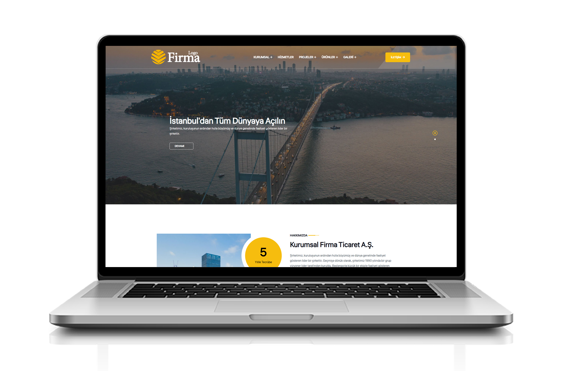 Kurumsal Web Sitesi - Yelowa